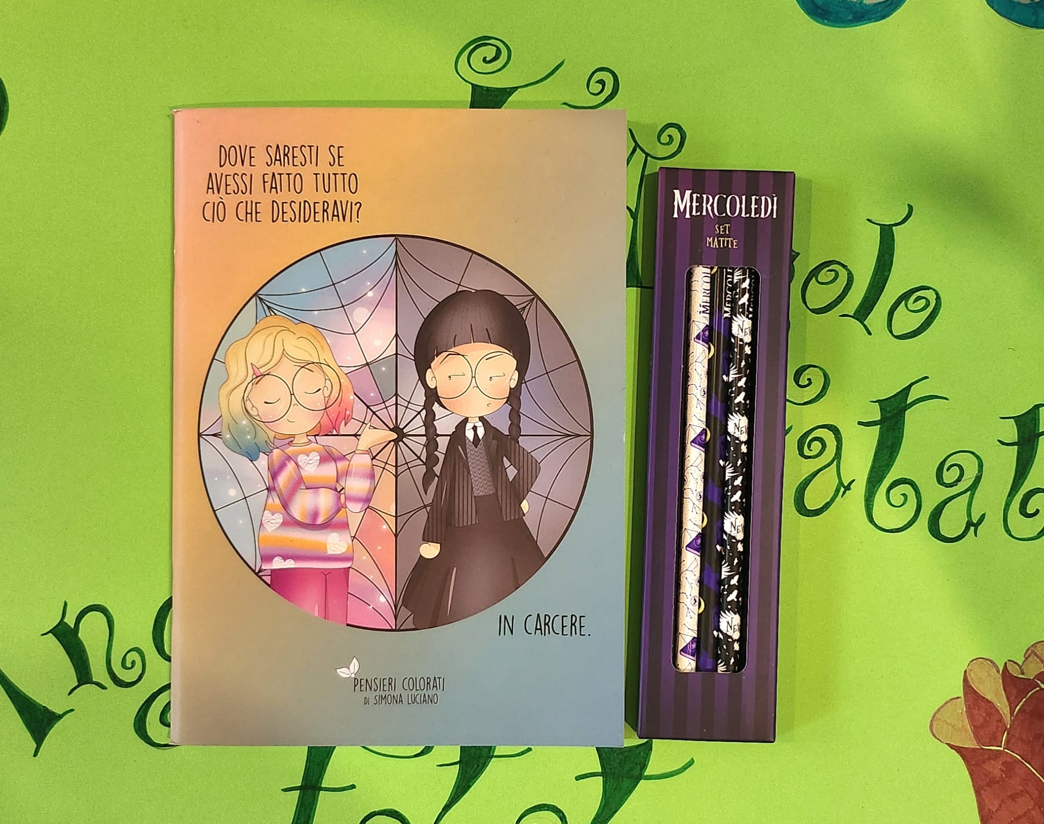 Set matite e quaderno CARCERE